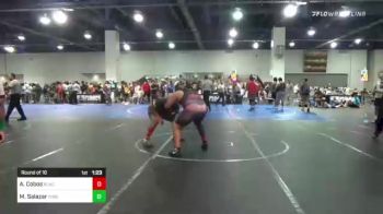 220 lbs Round Of 16 - Alberto Cobos, BlackCat WC vs Michael Salazar, Threshold Wrestling Team Quest