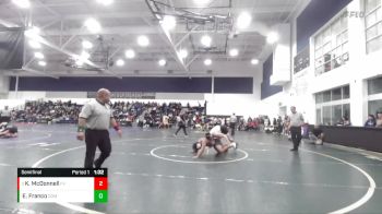 190 lbs Semifinal - Khale McDonnell, Fountain Valley vs Eugenio Franco, Corona Del Mar