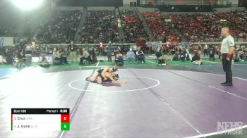 4A 113 lbs Cons. Round 1 - Jett Hone, Blackfoot vs Isaac Cruz, Jerome