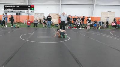 56 lbs Round 6 (8 Team) - Leo Vitali, Rogue WC vs Matthew Frodge, CP Wrestling
