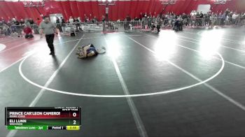 92 lbs Champ. Round 1 - Prince Car`leon Cameron, RISING STARS vs Eli Lunn, Wisconsin