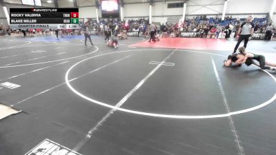 95 lbs Quarterfinal - Rocky Valdivia, Thundercats WC vs Blake Miller, Bear Wrestling Club
