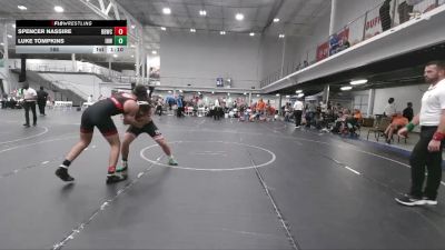 165 lbs Round 5 (6 Team) - Spencer Nassire, Barn Brother WC vs Luke Tompkins, Iron Horse White