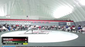 125 lbs Round 2 (8 Team) - Nathan Smith, Indianapolis vs Hunter Ross, Glenville State University