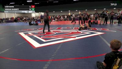 113 lbs Quarterfinal - Liam Davis, FL vs Keegan Bassett, PA