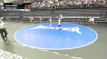 6A 120 lbs Cons. Round 2 - Isabella Vivar, Westlake vs Shayla Madsen, Davis