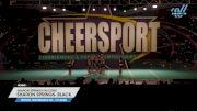 Sharon Springs Falcons - Sharon Springs- Black [2023 L2 Performance Rec - 12Y (NON)] 2023 CHEERSPORT National All Star Cheerleading Championship