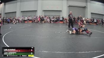 62 lbs Round 7 (10 Team) - Jair Almaraz, Backyard Brawlers Gold vs Liam Howarth, Untouchables
