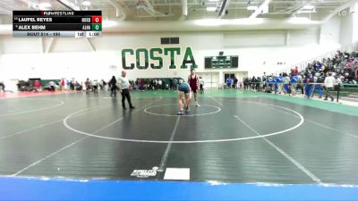 190 lbs Cons. Round 3 - Alex Behm, Santa Monica vs Laufel Reyes, Wilson/Long Beach