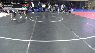 142 lbs 7th Place - Zach Maisner, Pittsburgh vs Dion Reaves, Nanticoke