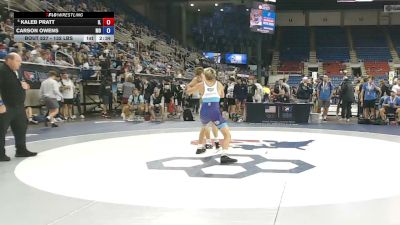 132 lbs Champ. Rd Of 64 - Kaleb Pratt, Illinois vs Carson Owens, Missouri