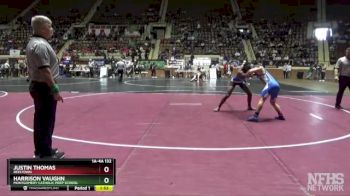 1A-4A 132 Champ. Round 2 - Harrison Vaughn, Montgomery Catholic Prep School vs Justin Thomas, Reeltown