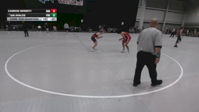 144 lbs Cons. Sub-quarters - Camron Bennett, Moen Wrestling Academy vs Ian Avalos, Team Idaho Wrestling Club
