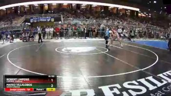 1A 152 lbs Quarterfinal - Robert Limperis, Cardinal Gibbons vs Mateo Villalobos, Bonita Springs