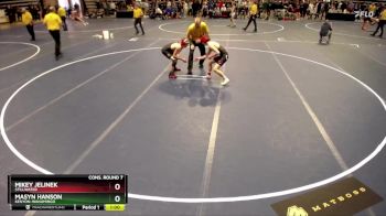 133 Championship Bracket Cons. Round 7 - Mikey Jelinek, Stillwater vs Masyn Hanson, Kenyon-Wanamingo