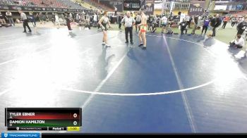 152 lbs Cons. Round 4 - Damion Hamilton, ID vs Tyler Ebner, AL