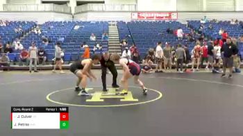 135 lbs Cons. Round 2 - John Culver, Vicksburg vs Jake Petras, Penn High School