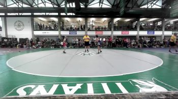 95-103 lbs Cons. Round 1 - Liam O`gorman, Braidwood Reed-Custer vs Cristopher Ornelas, Ridge View Jr High