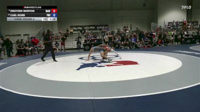 74 lbs Cons. Round 4 - Drayden Morton, West Coast Regional Training Center vs Cael Robb, Pinnacle Wrestling Club