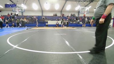 90 lbs 2nd Place - Blazyn Welch, Claremore Wrestling Club vs Leland Holden, Ponca City Wildcat Wrestling