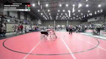 120B 1st Place Match - Michael Robertson, Bentonville West vs Evan Litzsinger, Hillsboro