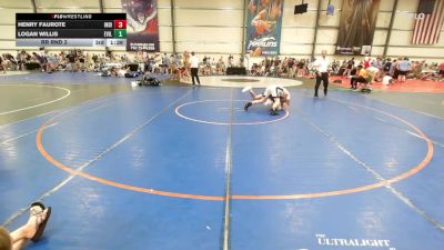 152 lbs Rr Rnd 2 - Tyler Lavin, Indiana Outlaws White vs Logan Sheriff, Evil Empire