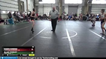 88 lbs Round 1 (8 Team) - Kaden Harding, Aggression Legionaries vs Blake Coakley, Terps Xpress