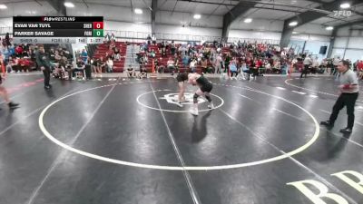 132 lbs Round 3 (16 Team) - Evan Van Tuyl, Sheridan vs Parker Savage, Fossil Ridge