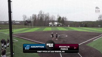 Replay: Assumption vs Franklin Pierce | Apr 19 @ 12 PM