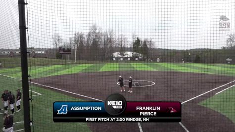 Replay: Assumption vs Franklin Pierce | Apr 19 @ 12 PM