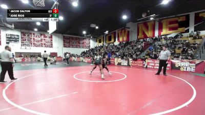 150 lbs Semifinal - Jacob Dalton, Heritage vs Jose Rios, Santa Fe
