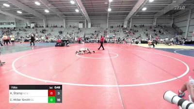 75 lbs Round Of 16 - Knox Stamp, NC National Team vs Chase Miller Smith, Ohio Gold
