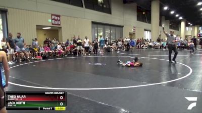 45 lbs Champ Round 1 (16 Team) - Theo Nuar, Rabbit WC vs Jack Keith, RWA