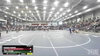 215 lbs Round 2 (3 Team) - Mason Maring, Chautauqua Lake-Westfield-Panama vs Trey McGee, Northern Adirondack Sr HS