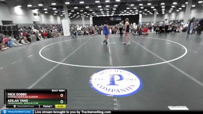 100 lbs Semifinal - Mick Dobbs, Interior Grappling Academy vs Keilan Yang, CrassTrained: Weigh In Club