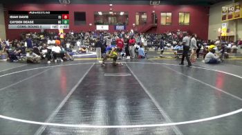 141 lbs Cons. Round 2 - Cayden Dease, Newberry College vs Isiah Davis, Emmanuel College