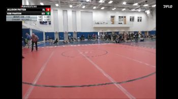 115 lbs Champ. Round 2 - Kim Panton, Washington vs Allison Patten, Pilgrim