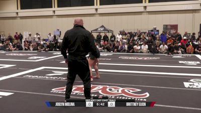Brittney Elkin vs Joslyn Molina 2025 ADCC East Coast Trials