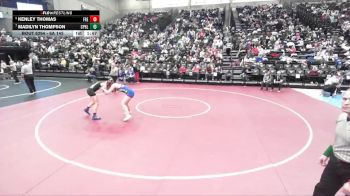 6A 145 lbs Cons. Semi - Kenley Thomas, Fremont vs Madilyn Thompson, Copper Hills