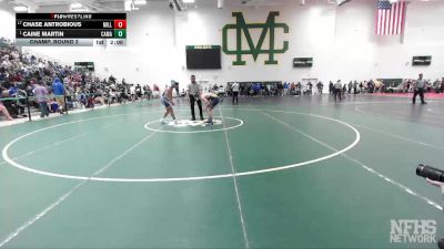 120 lbs Champ. Round 2 - Caine Martin, Camarillo vs Chase Antrobious, Millikan