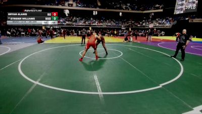 5A 285 lbs Cons. Round 1 - Strider Williams, Leander Rouse vs Bryan Alanis, Rio Grande City
