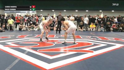 132 lbs Consolation - Chris Huerta, CA vs Dale Corbin, PA