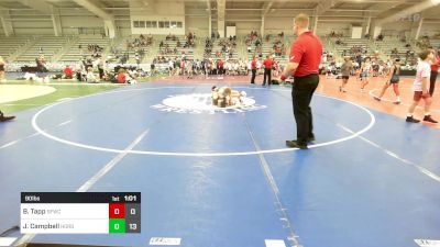 90 lbs Rr Rnd 6 - Branton Tapp, Forge MS vs Jacob Campbell, Iron Horse Wrestling Club