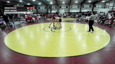 175 lbs Round 2 (8 Team) - Brody Chivers, Uintah vs Keegan Miller, Hurricane