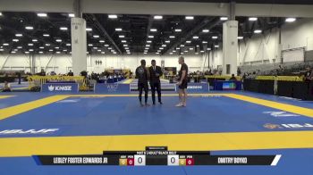 DMITRY BOYKO vs LESLEY FOSTER EDWARDS JR 2025 World IBJJF Jiu-Jitsu No-Gi Championship