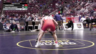 152 lbs First Round - Jonah Erdely, Frazier vs Brayden Andrews, Southern Columbia