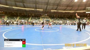 135 lbs Round Of 32 - Cash Stapleton, Cushing vs Braden Downs, Sebolt Wrestling Academy