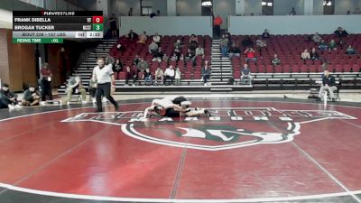157 lbs Quarterfinal - Frank DiBella, Virginia Tech vs Brogan Tucker, NC State