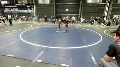 40 lbs Rr Rnd 2 - Uriah Romero, Manu WC vs Rocky Andrade, Chagolla Trained WC