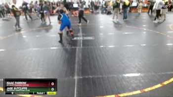 115/HWT Round 1 - Isaac Farrow, KC Elite Training Center vs Jase Sutcliffe, Grizzlies Wrestling Club